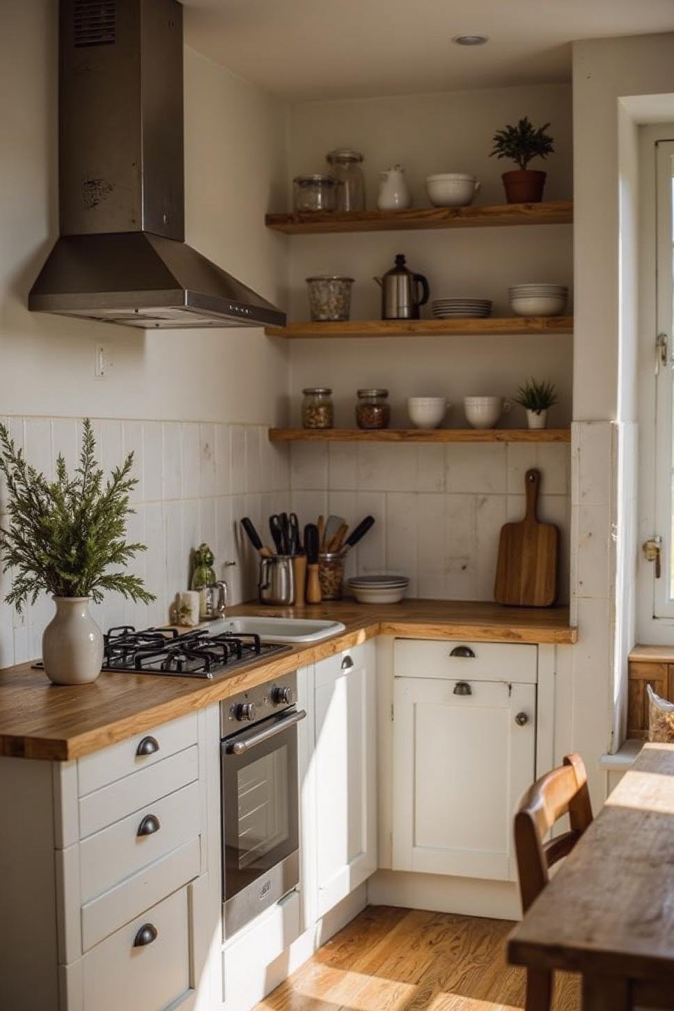 Modern French Parisian Kitchen: Clean Lines & Neutrals