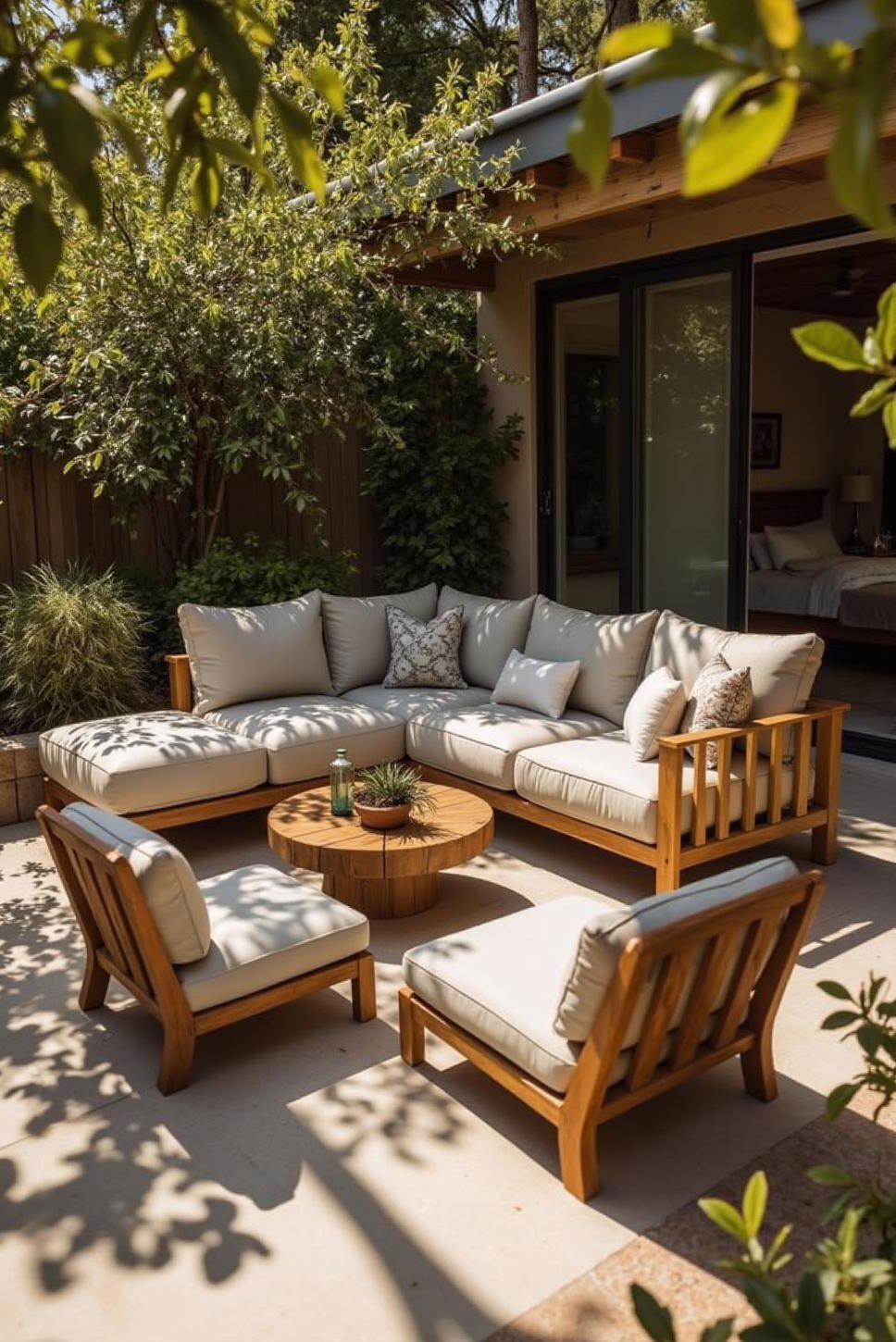 Modular Outdoor Sofa: Flexible Patio Furniture Layout