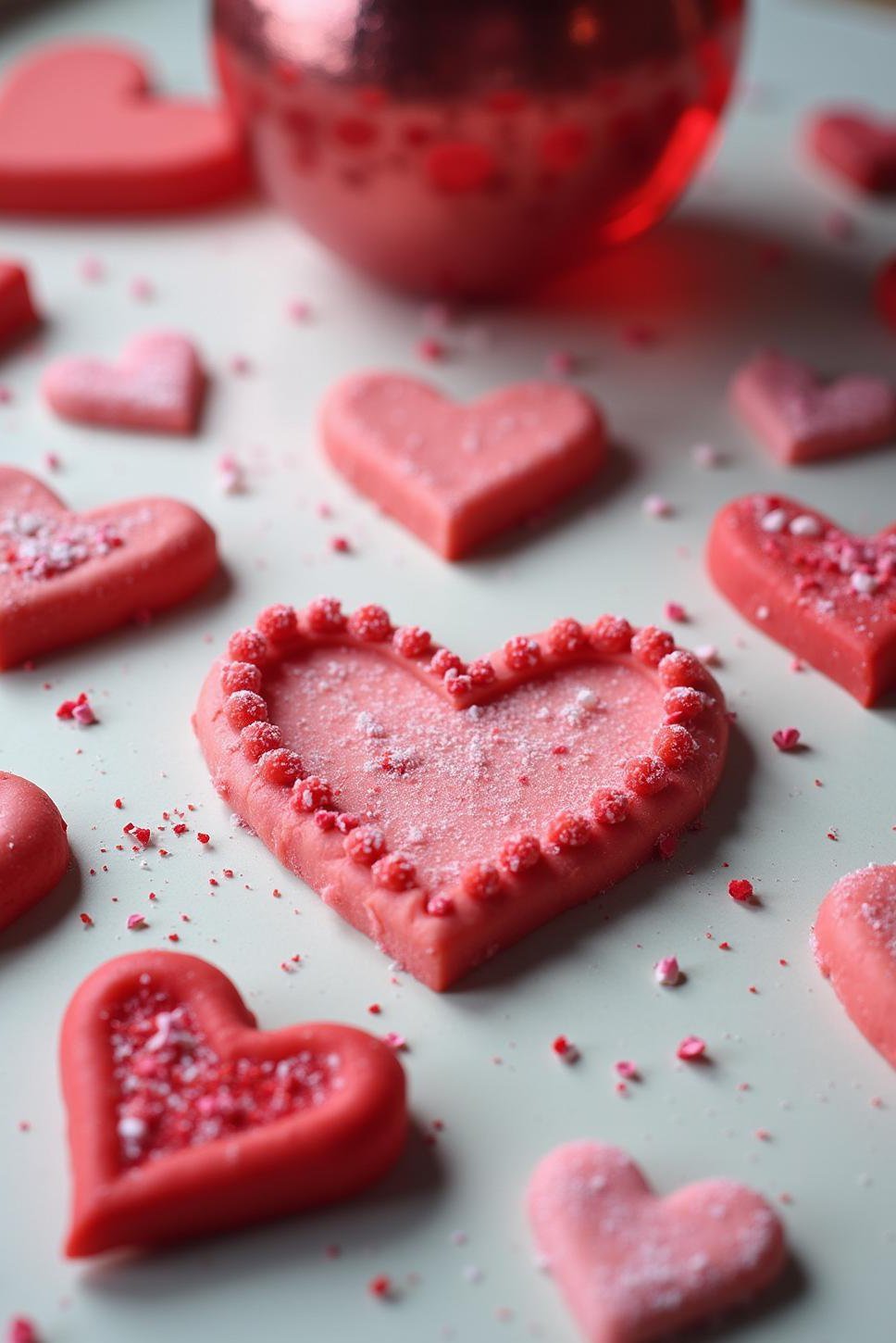 DIY Salt Dough Hearts: Valentines Bricolage for Girls