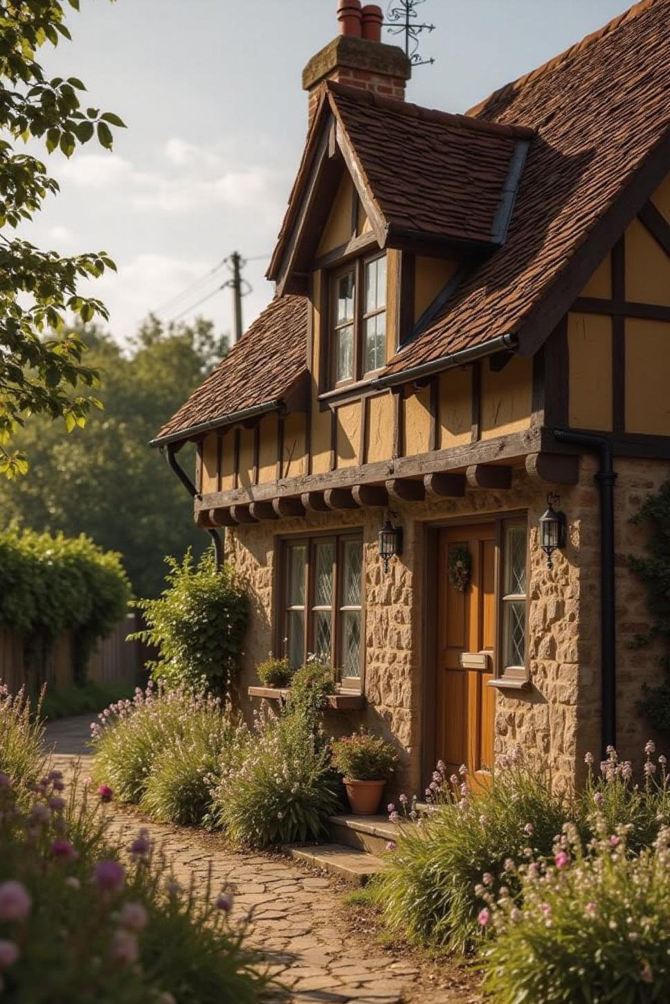 Dream Cottage: English Countryside House Exterior