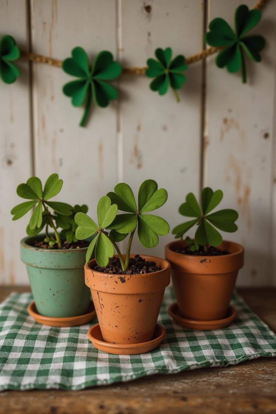 Farmhouse Chic DIY St. Patrick's Day Decor