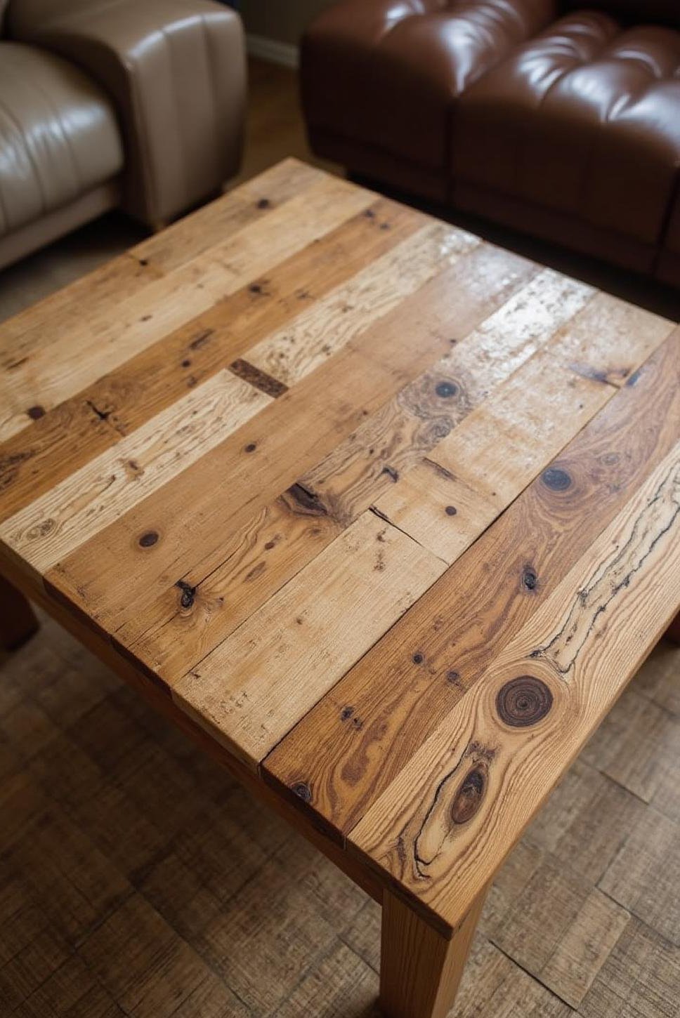DIY Farmhouse Coffee Table: Rustic Pallet Wood Design
