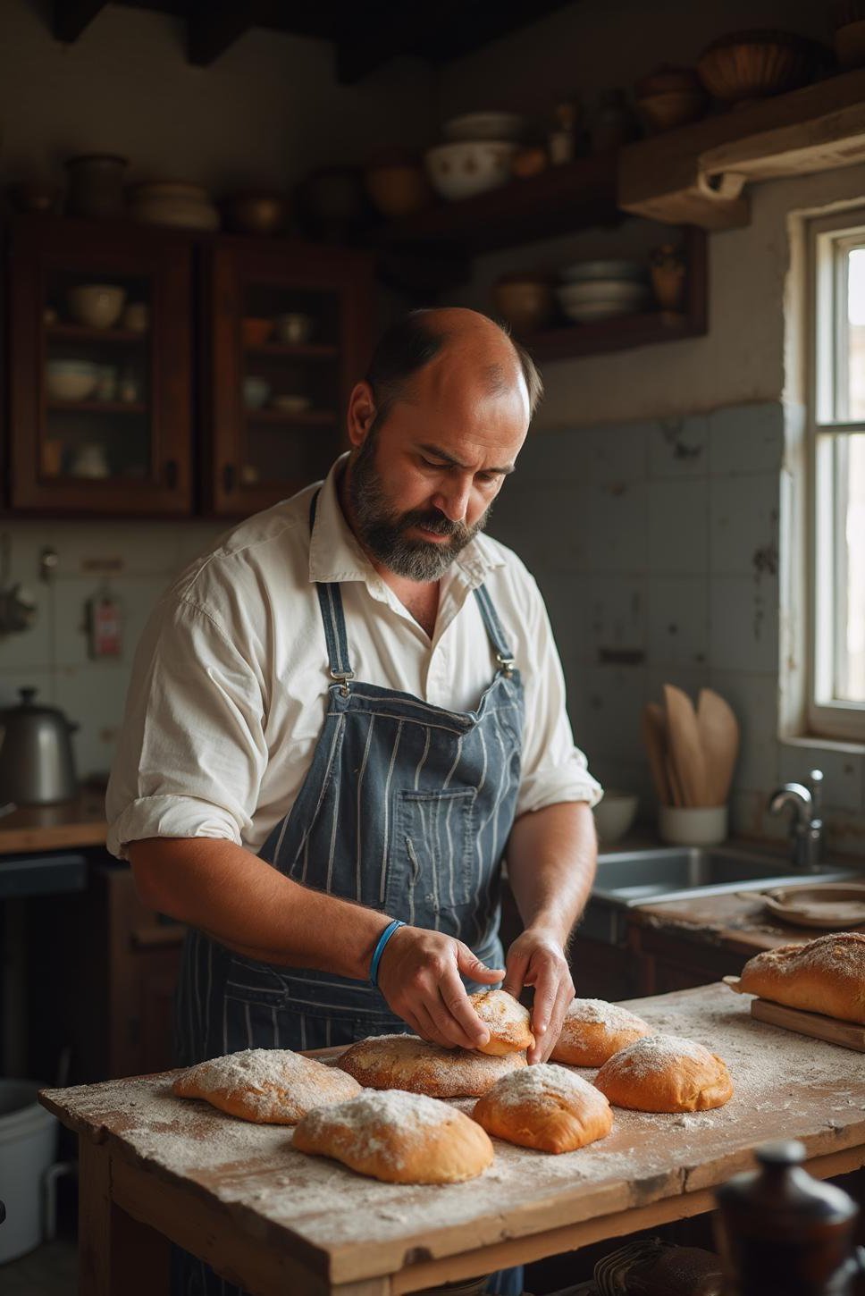 Baker's Day: A Narrative Photo Sequence