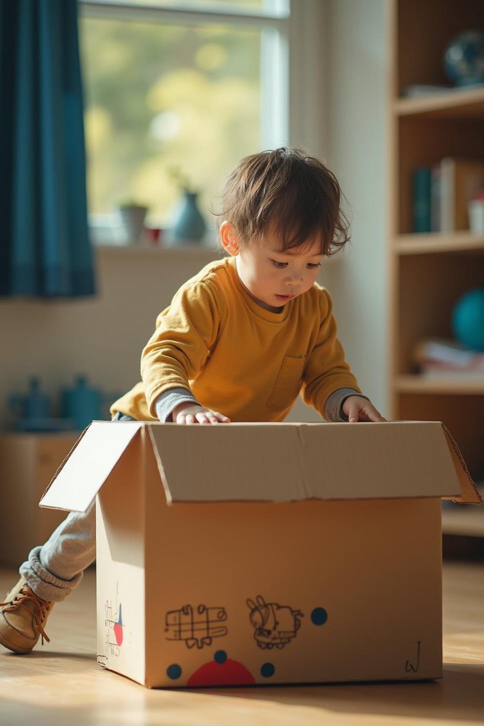 Cardboard Box Adventures: A Child's Photo Story