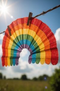 rainbow craft for kids