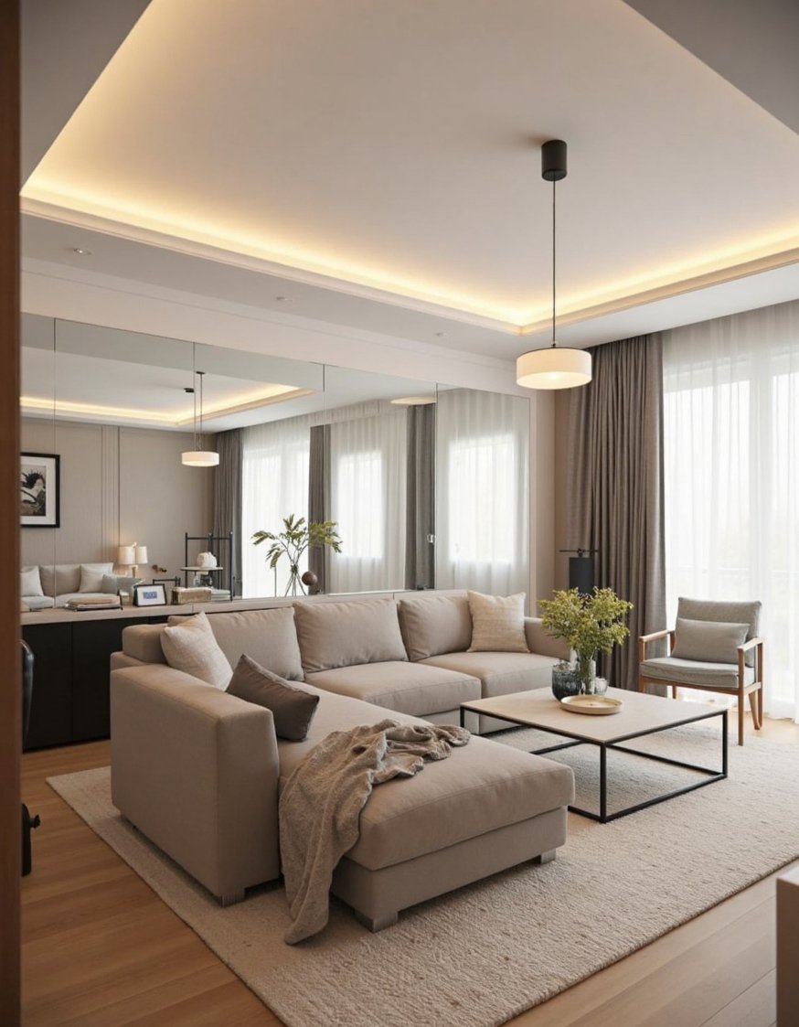 Living Room Lighting Ideas - Brighten a Small Living Room with Smart Lighting - Maximize light in a small living room! This...