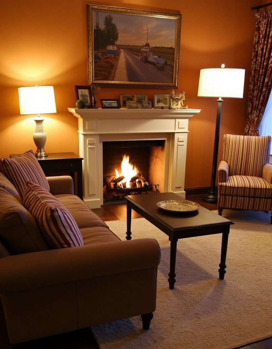 Living Room Lighting Ideas - Cozy Living Room Lighting: Layered Ambiance & Warmth - Cozy living room lighting ideas: Create a warm...