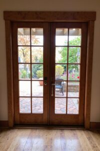 french door patio ideas