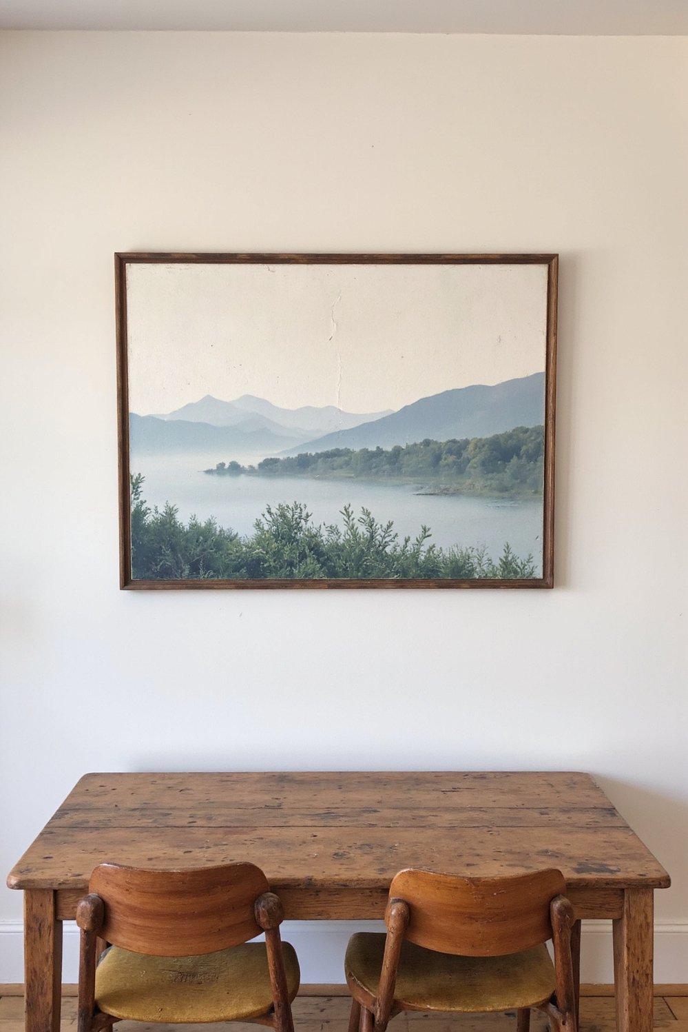 dining room wall decor - Serene Landscape Photography: Dining Room Wall Decor - Create a calming dining room with this minimalist...