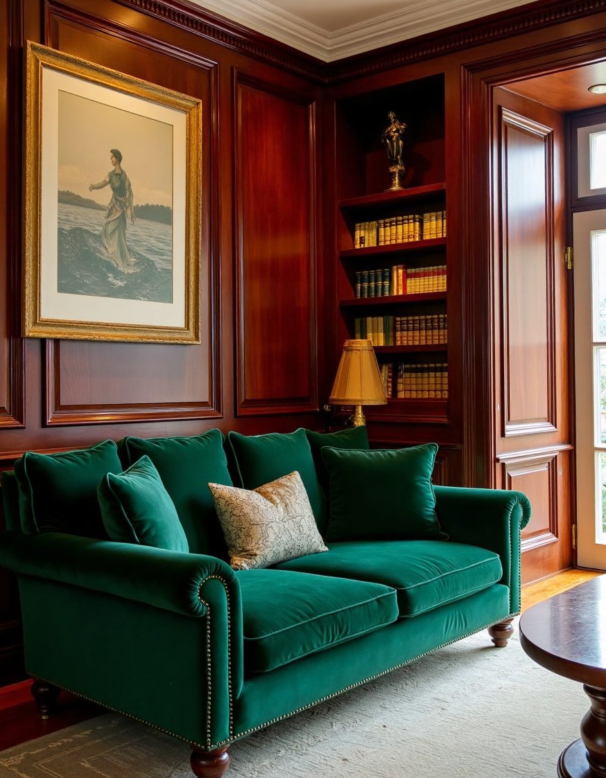 Neoclassical Interior Living Rooms - Elegant Neoclassical Living Room in Georgian Townhouse - Elegant neoclassical living room in a Georgian townhouse....