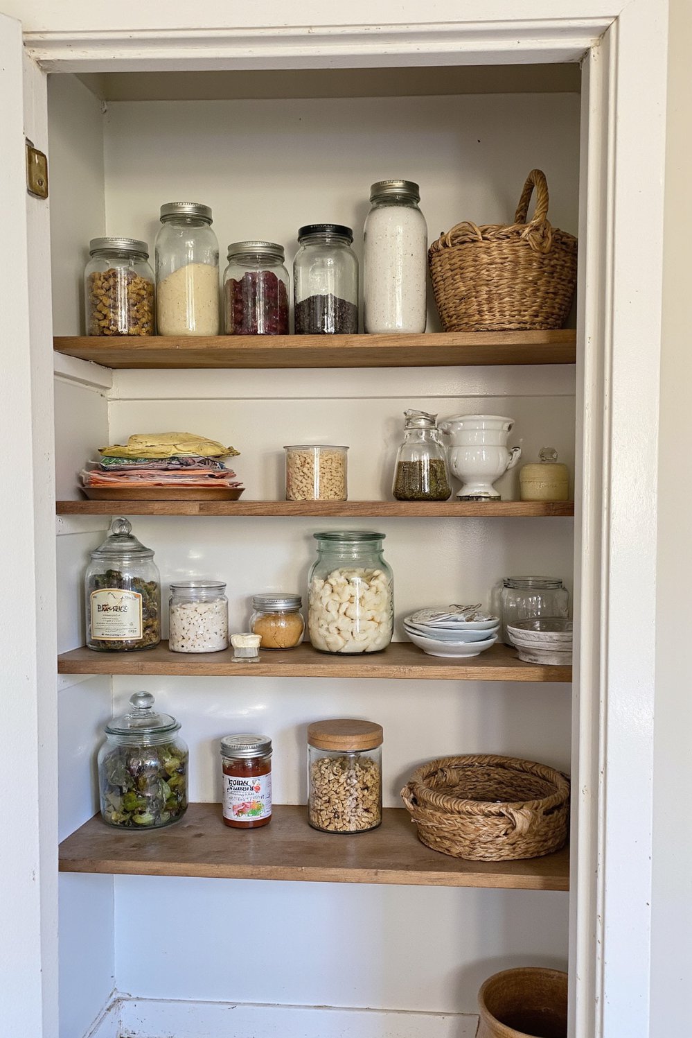 Modern Farmhouse Color Palette - Modern Farmhouse Pantry: Clean & Organized Space - Modern farmhouse style pantry. Neutral colors create a...