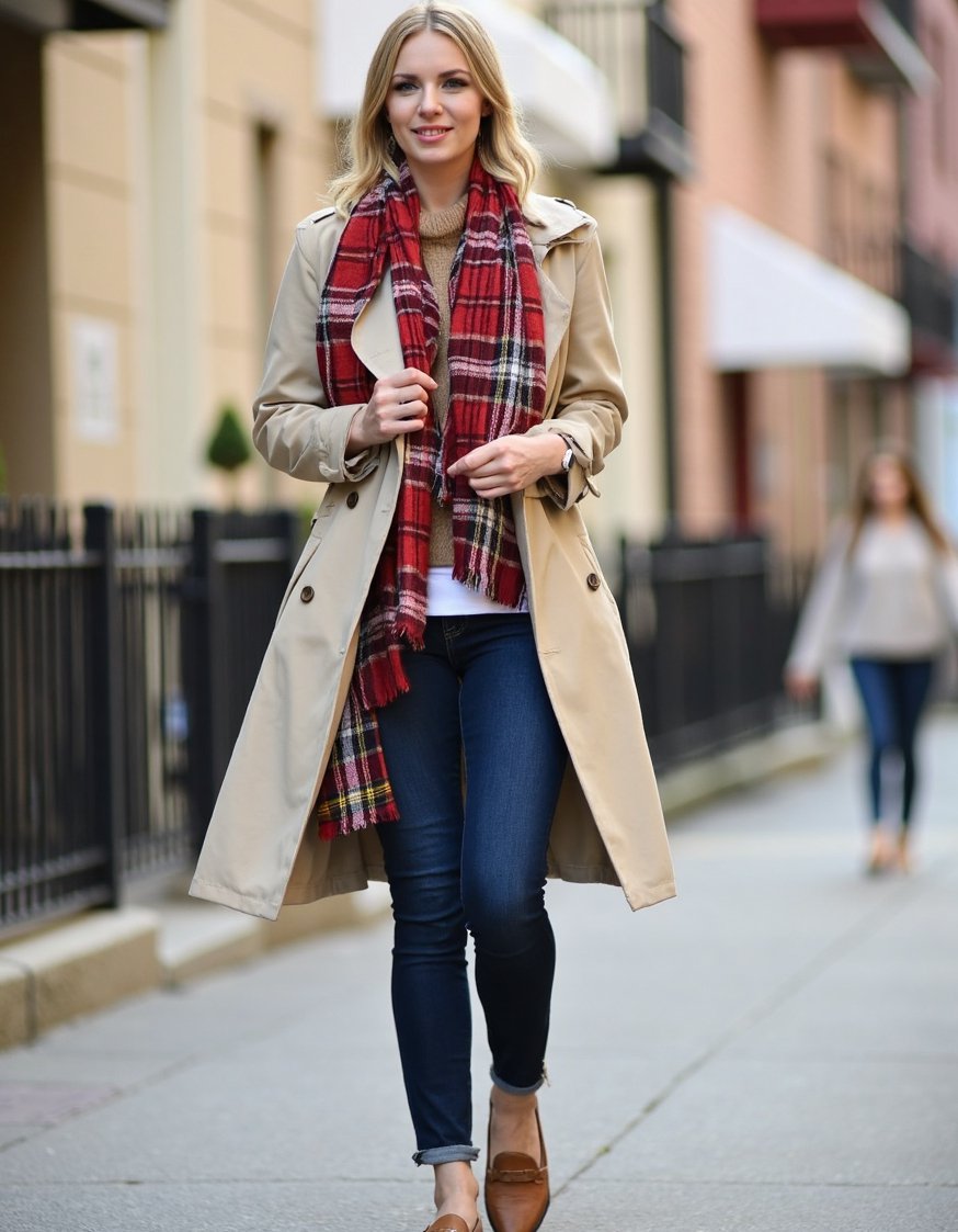Casual outfit ideas - Preppy Fall Style: Chic Casual Outfit Ideas - Cozy and chic preppy fall outfit! A classic...
