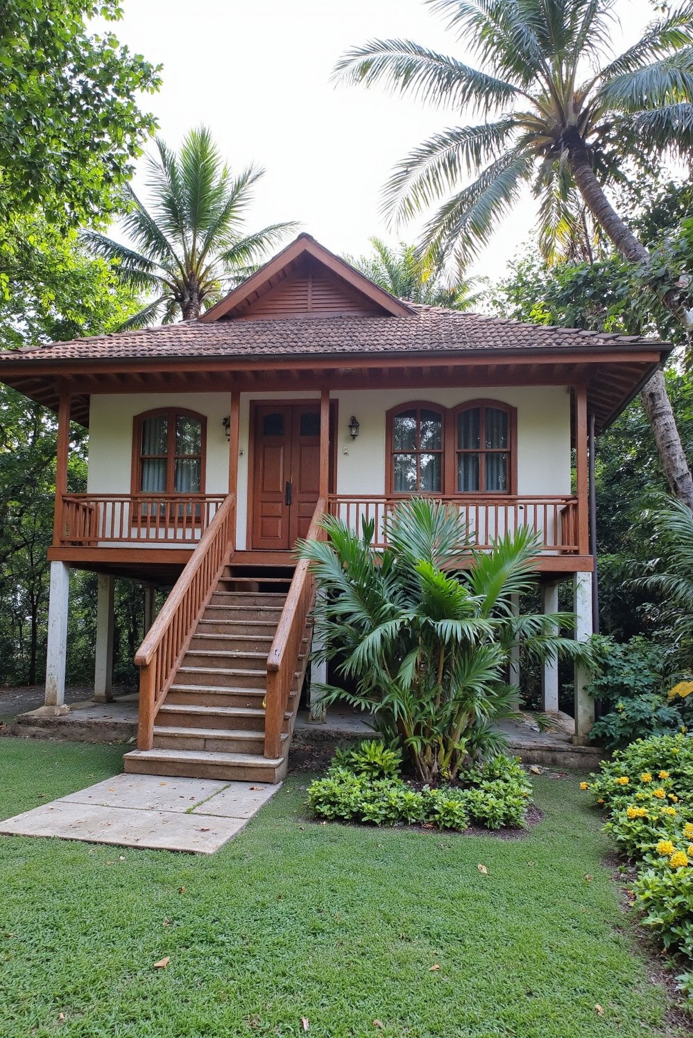 tropical house design ideas - Cozy Tropical Vacation House: Private & Secluded - Escape to this charming tropical vacation home, perfect...