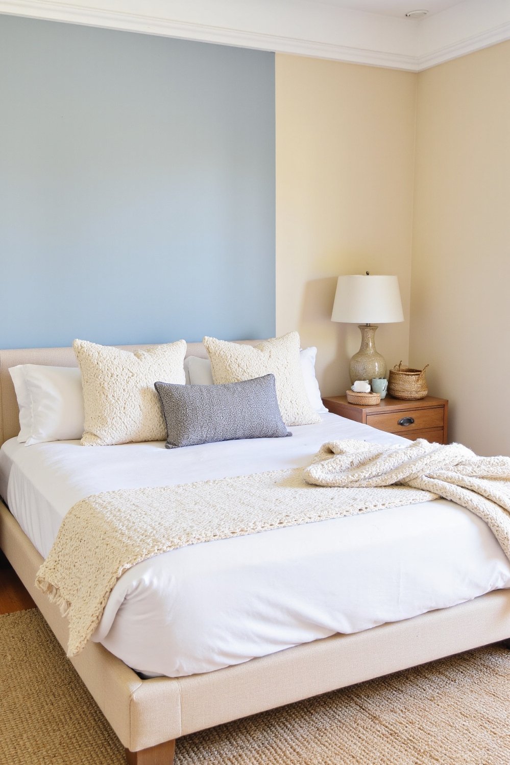 coastal cottage bedroom ideas - Serene Beach House Bedroom: Minimalist Coastal Decor - This minimalist beach house bedroom is all about...