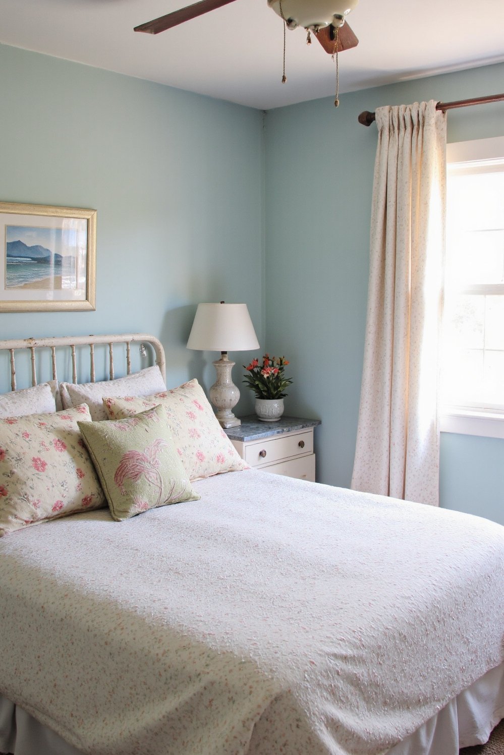 coastal cottage bedroom ideas - Serene Coastal Bedroom: Calming Colors & Textures - Coastal cottage bedroom: serene escape. Calming colors and...