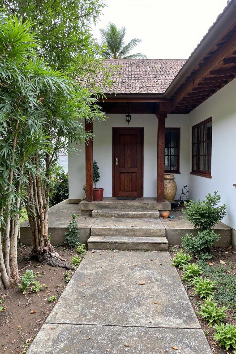 tropical house design ideas - Asian-Inspired Tropical House Design with Zen Interior - This tropical house exterior is pure Zen. I...