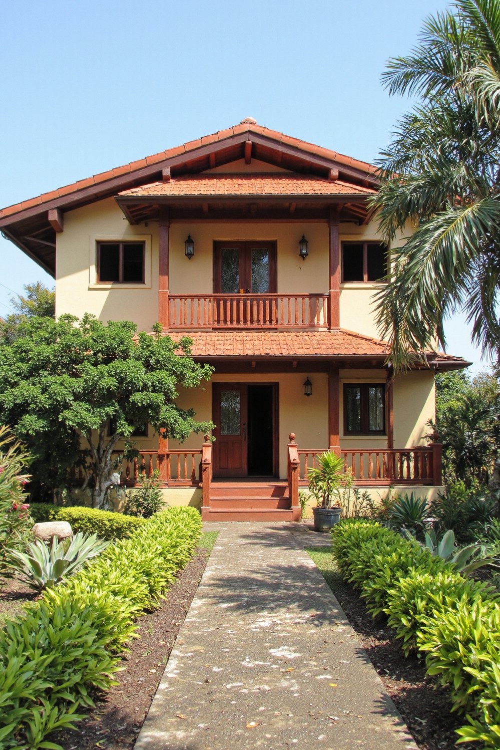 tropical house design ideas - Unique Tropical House Design: Exterior & Interior Style - This tropical house boasts a unique architectural style....