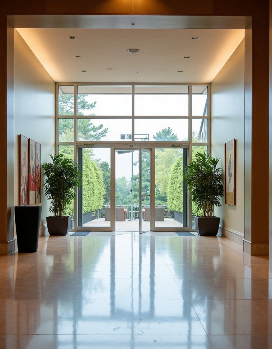 luxury houses entrance - Modern Entrance: Dream House Entryway with Glass - Luxury home entrance design. A modern glass-paneled front...