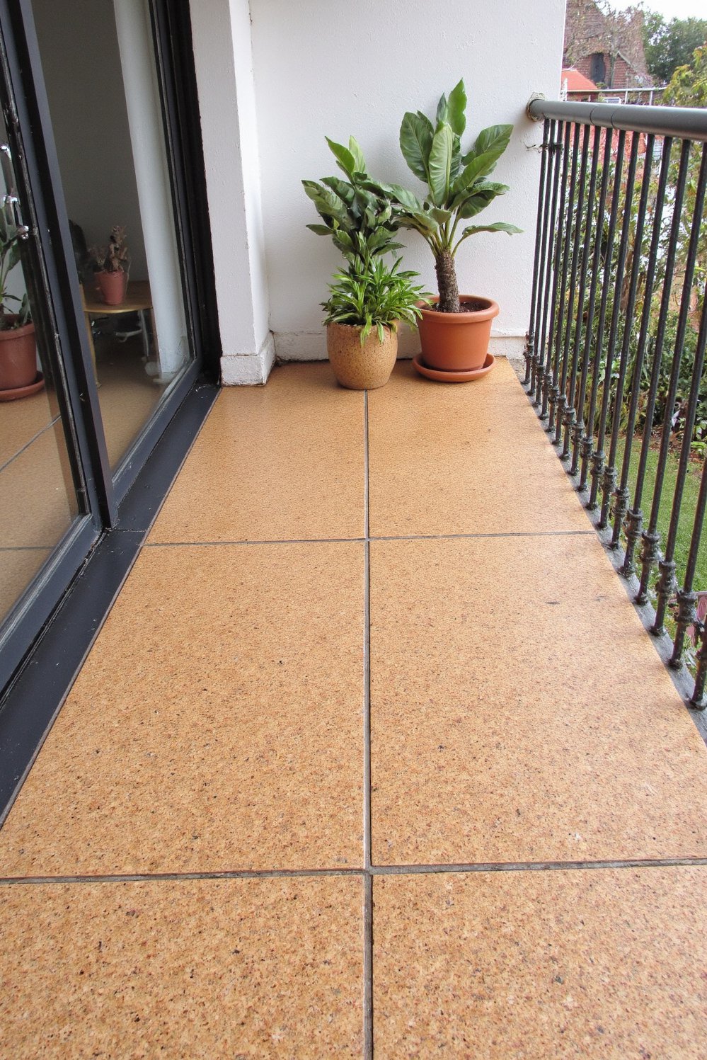 Balcony flooring ideas - Sustainable Cork Tiles: Small Balcony Flooring Ideas - Upgrade your small balcony with sustainable cork tiles!...