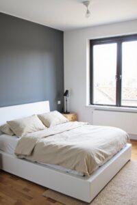 cozy scandinavian bedroom