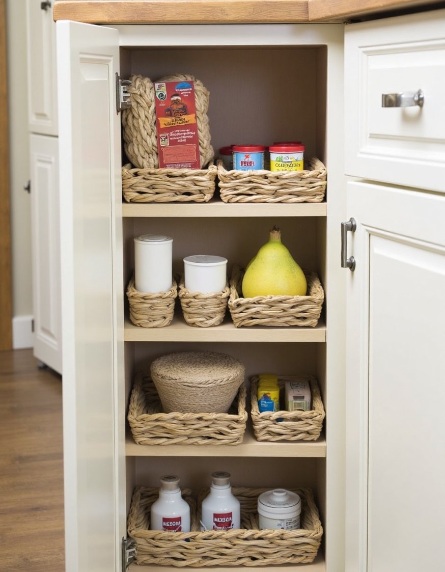 Kitchen cabinet organizers ideas - Maximize Small Kitchen Cabinets: Space-Saving Ideas - Small kitchen? No problem! This image shows how...