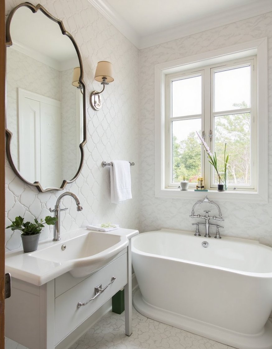 Minimalist bathroom ideas - Small Bathroom Design: Mirrors & Light - Maximize your small bathroom's potential with smart mirror...