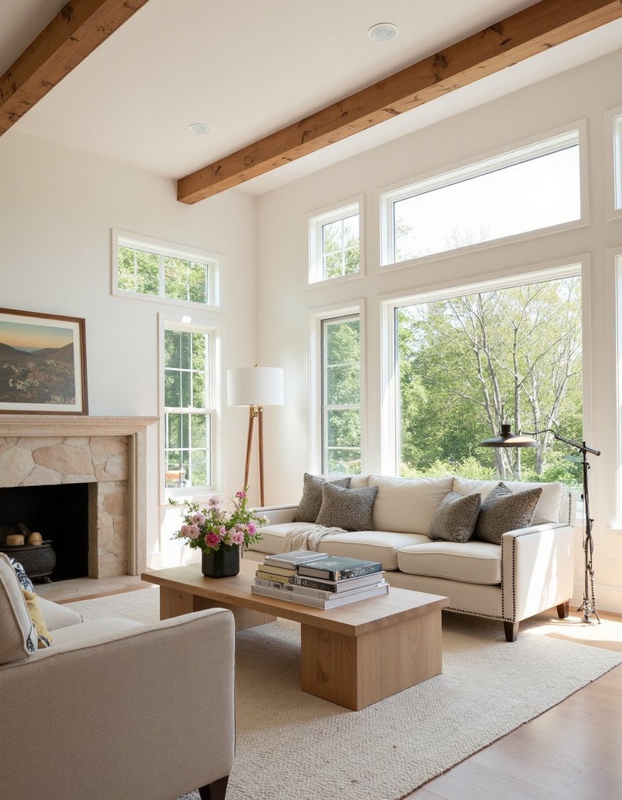 transitional living room ideas - Light & Airy Transitional Living Room Decor - Transitional living room design: light, airy, and natural....