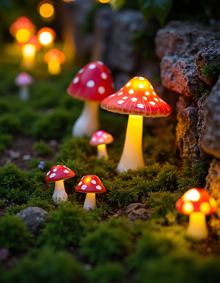 garden decor lights ideas - Magical Fairy Garden with DIY Outdoor Lighting - Create a whimsical fairy garden with DIY outdoor...