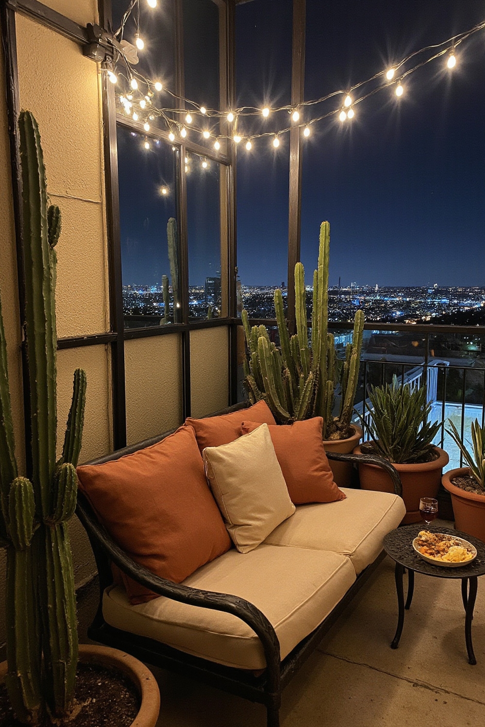 Cozy room aesthetic - Create Your Cozy Oasis - The enclosed balcony transforms into a snug urban...