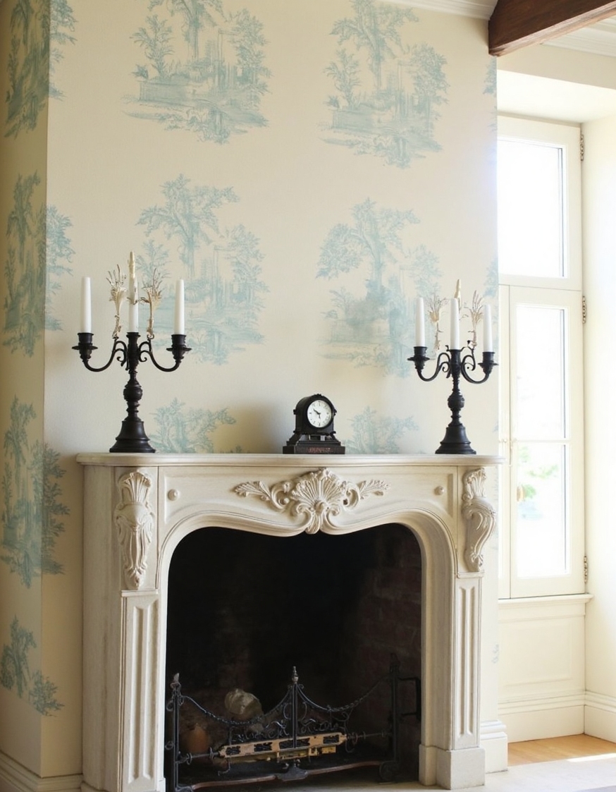 country graceful fireplace wall with gently 6