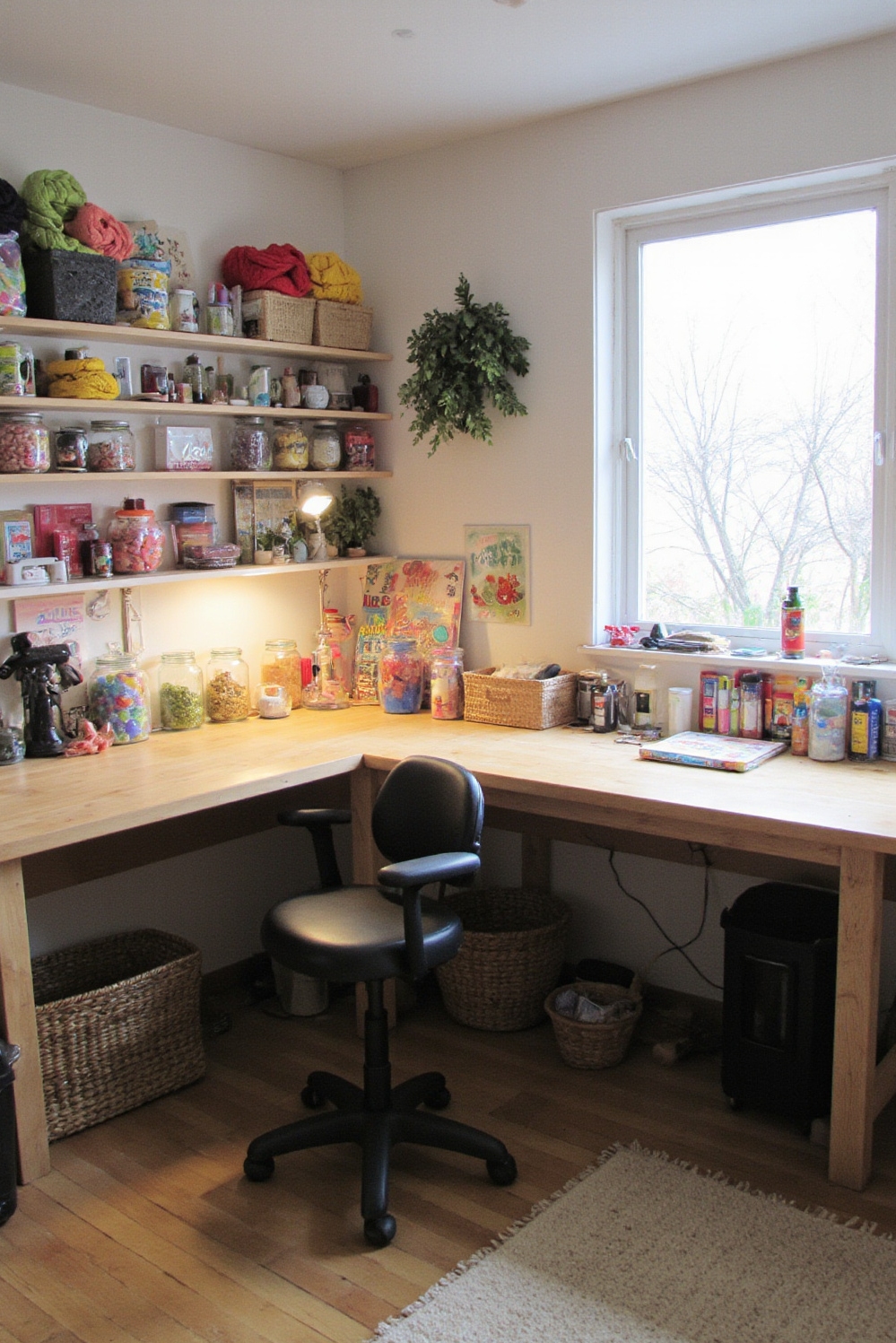 Cozy room aesthetic - Your Organized Cozy Retreat - Sunlight streams through a generous window, bathing a...