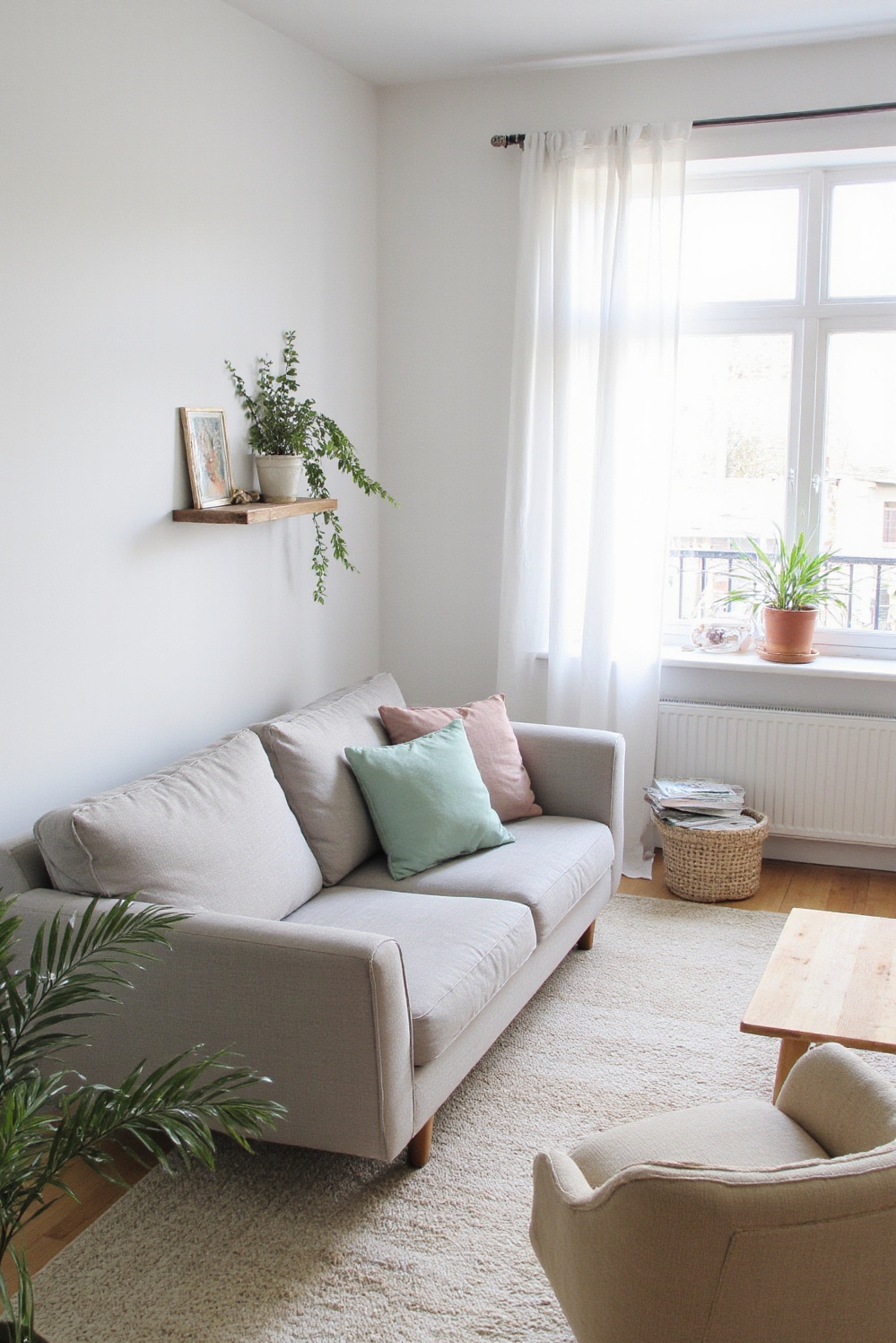 Living room colors ideas - Serene Living Room Color Ideas - ### Embracing Scandinavian Serenity Soft morning light streams...