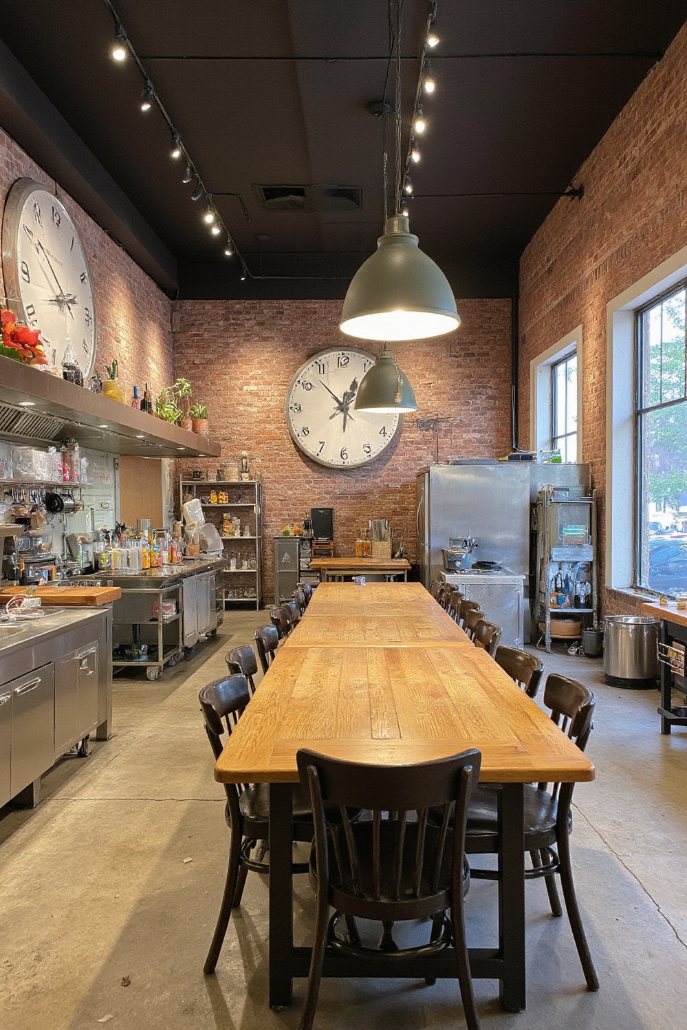 Industrial kitchen design - Industrial Kitchens: Urban Gathering Hub - Step into a seriously cool industrial kitchen, where...