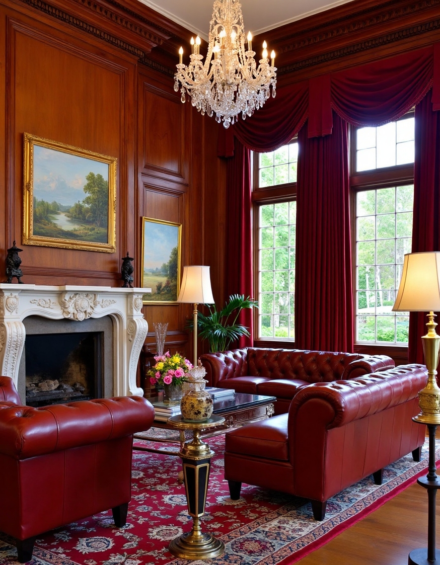 Family Room Design - Regal Family Room Retreats - Step into a family room that radiates timeless...