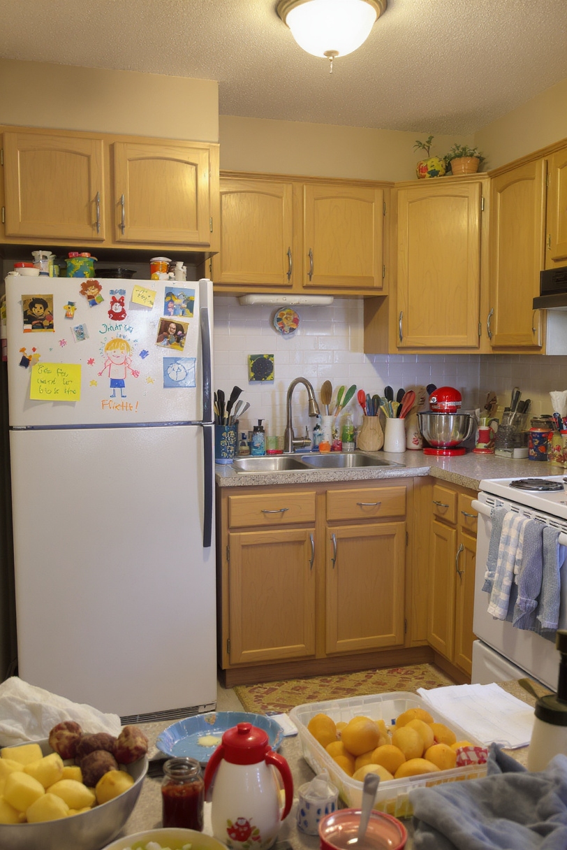 Taupe kitchen cabinets - Lively Taupe Kitchens: Family Approved - Taupe laminate cabinets define a kitchen that clearly...