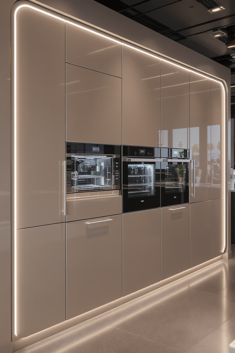 Taupe kitchen cabinets - Smart Taupe Kitchen Innovations - Taupe cabinets create a sophisticated and calming atmosphere...