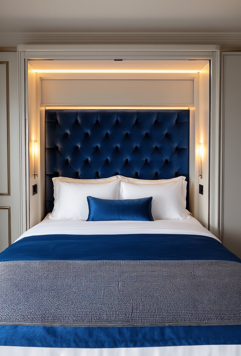 Blog Topic - Five-Star Sleep, Hidden Genius - Deep sapphire velvet envelops you the moment you...