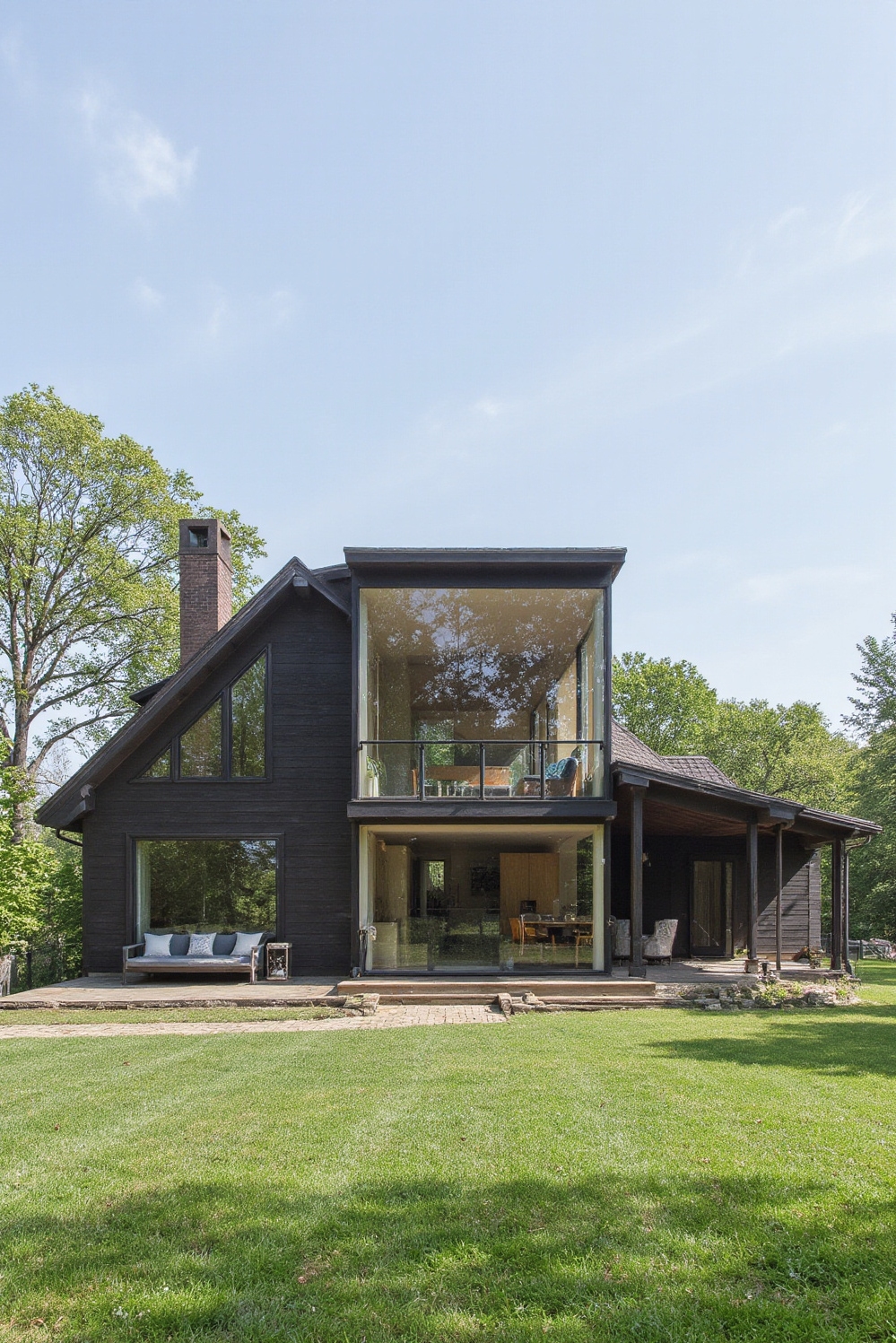modern barn house - Barn House: Experience Nature Unfiltered - The modern barn house immediately captures your attention...