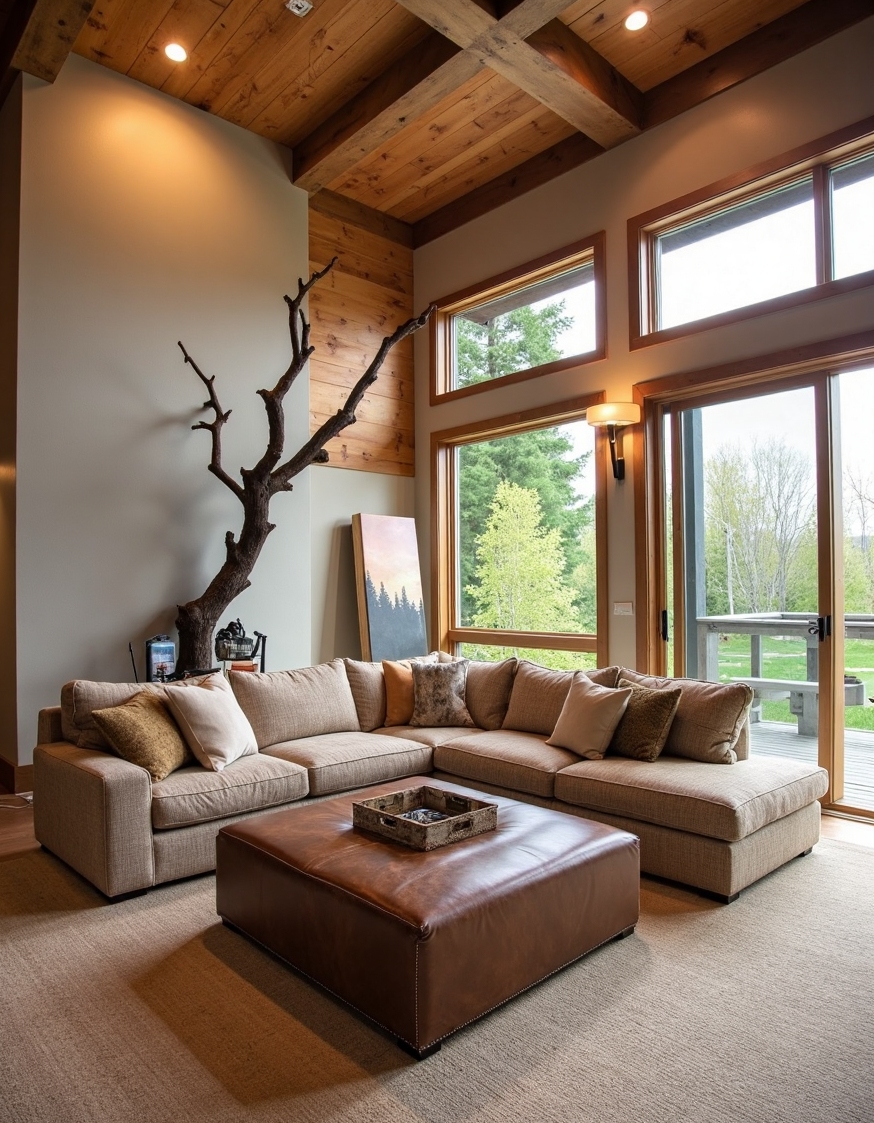 Family Room Design - Design a Moody Movie Haven - You walk into a family room that instantly...