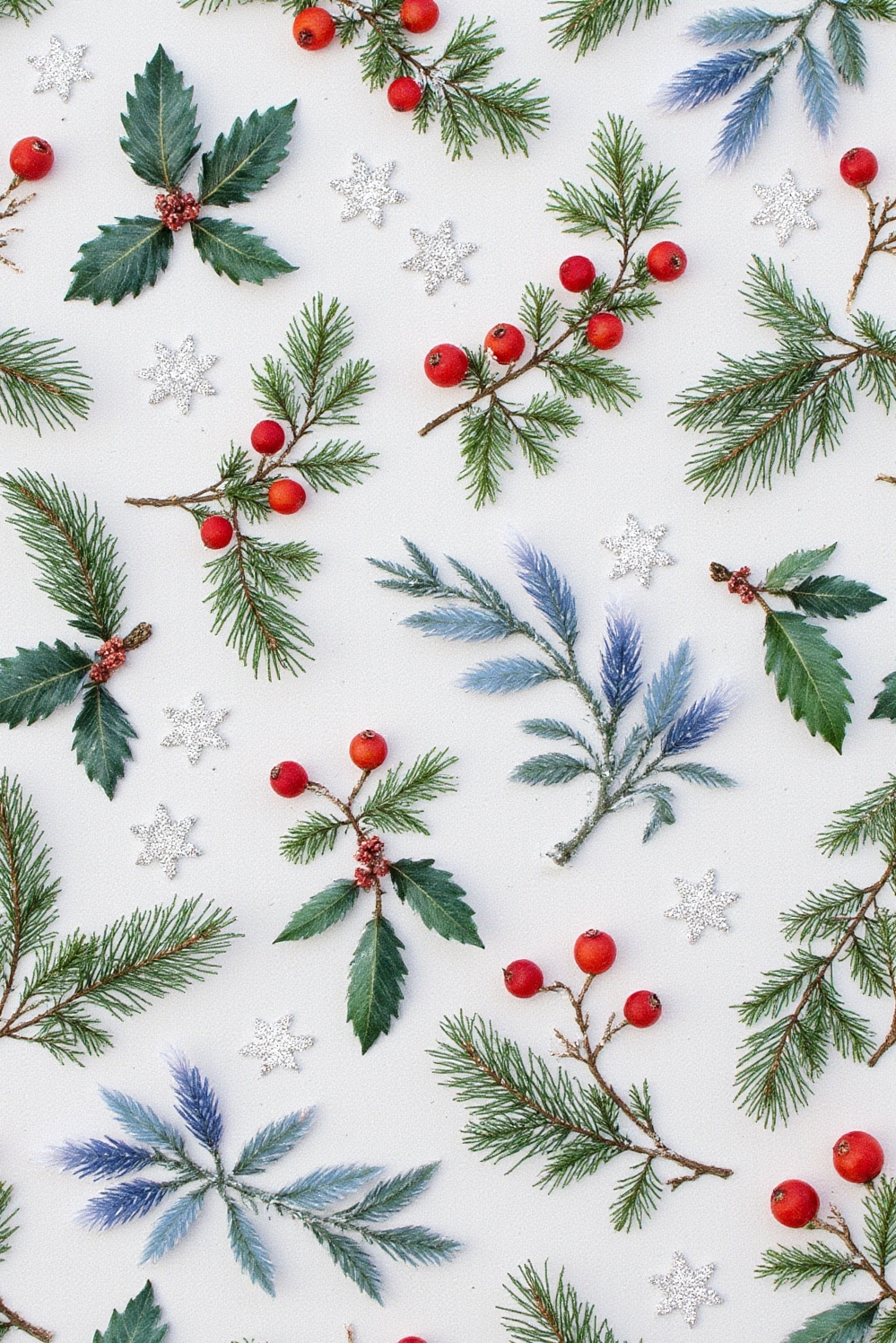floral wallpaper ideas - Scandinavian Winter Floral Charm - Scandinavian winter casts a spell on walls with...