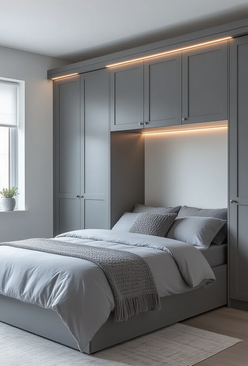 Blog Topic - Sleek Modern Grey Spaces - Dive into a world of elegant restraint with...