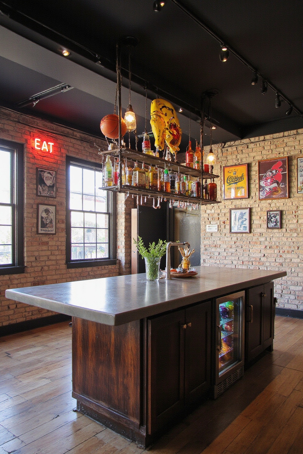 Industrial kitchen design - Crafting Your Entertainment Kitchen - You walk into a kitchen radiating a cool,...