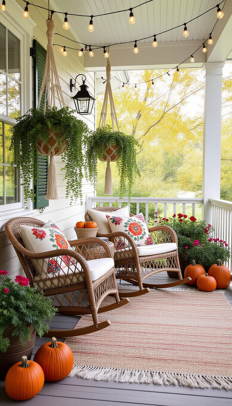 modern fall decor ideas - Fall Decor: Modern Minimalism at Home - A minimalist fall entryway greets you with serene...