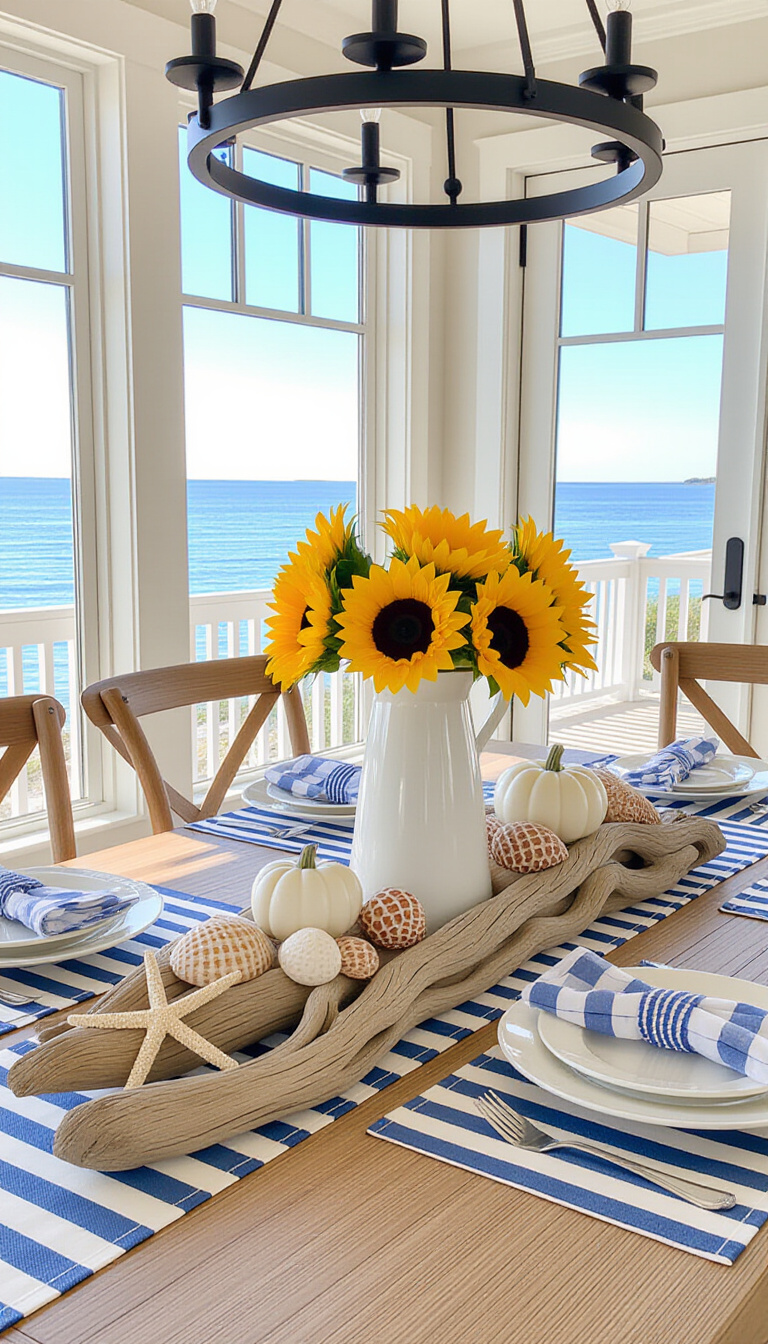 modern fall decor ideas - Cozy Fall Decor: Modern Simplicity - A serene, Scandinavian-inspired bedroom whispers of autumn's arrival....