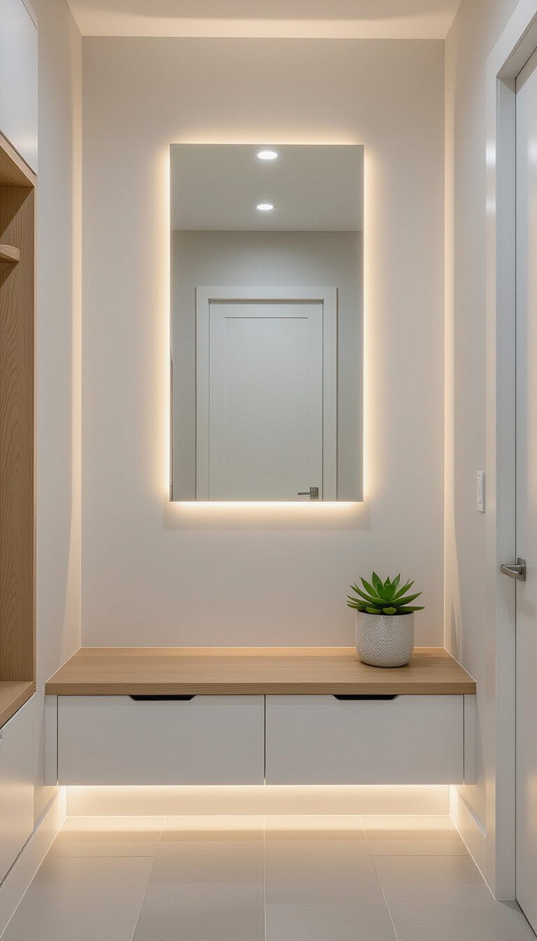 Mud Room With Mirror - Mudroom Mirror: Style Meets Function - The mudroom practically screams 