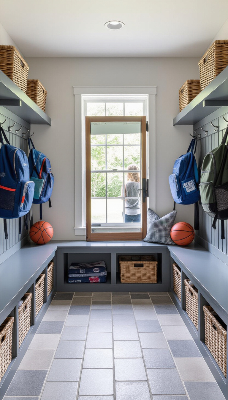 Mud Room With Mirror - Mudroom Mirrors: Style and Function - Mud Room With Mirror - The mudroom unfolds into a surprisingly functional and...