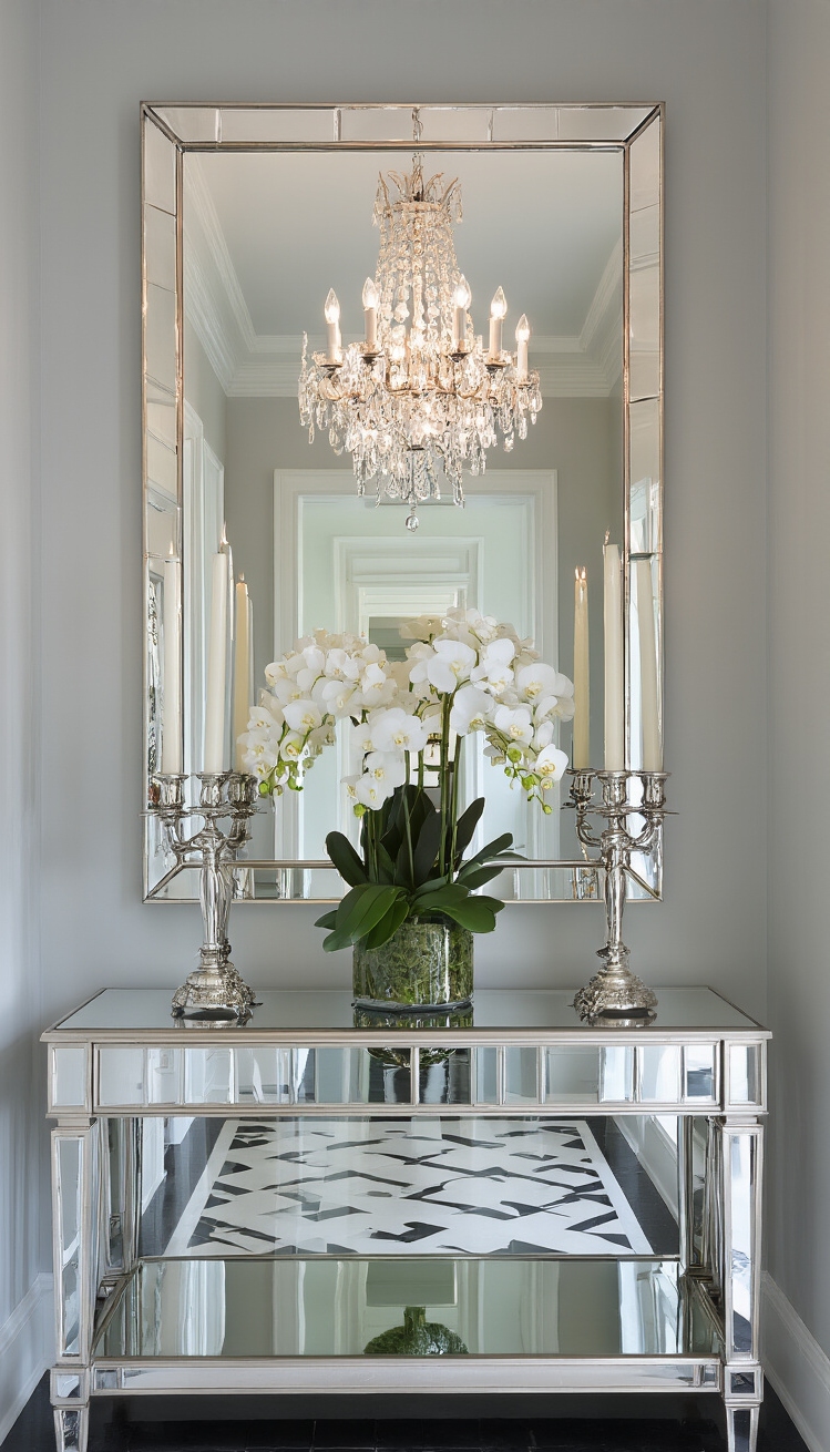 Hallway table ideas - Hallway Table Ideas: Style Meets Function - Hallway table ideas - A narrow hallway transforms into a vision of...