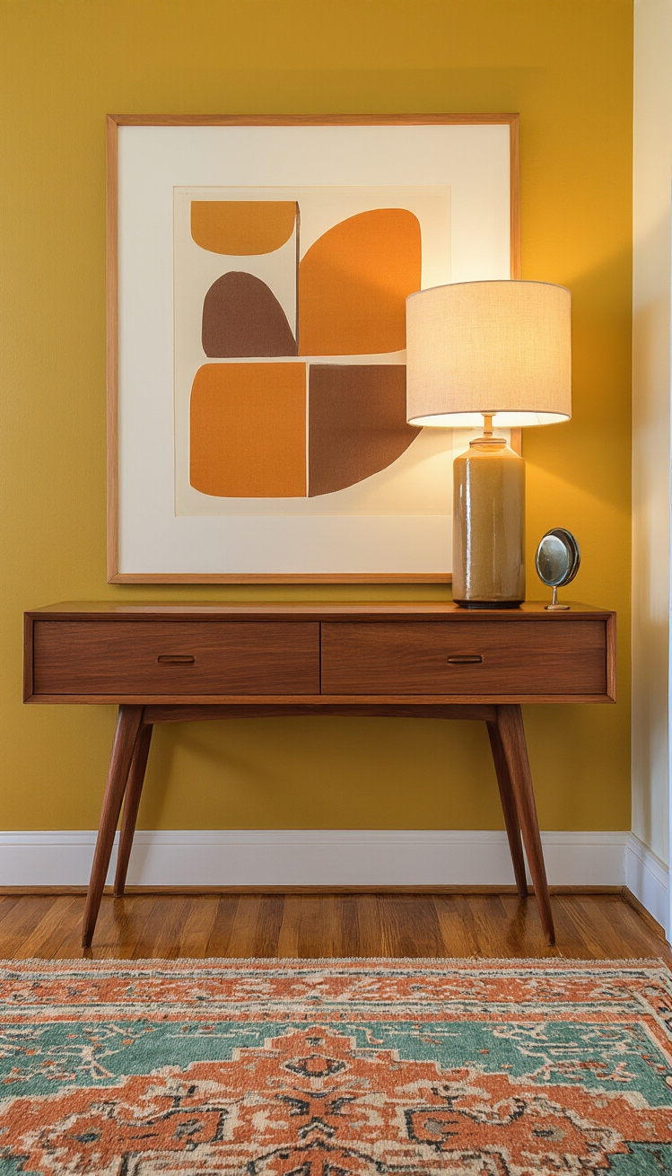 Hallway table ideas - Hallway Table Ideas: Style Your Space - Hallway table ideas - A narrow hallway bursts with personality, thanks to...