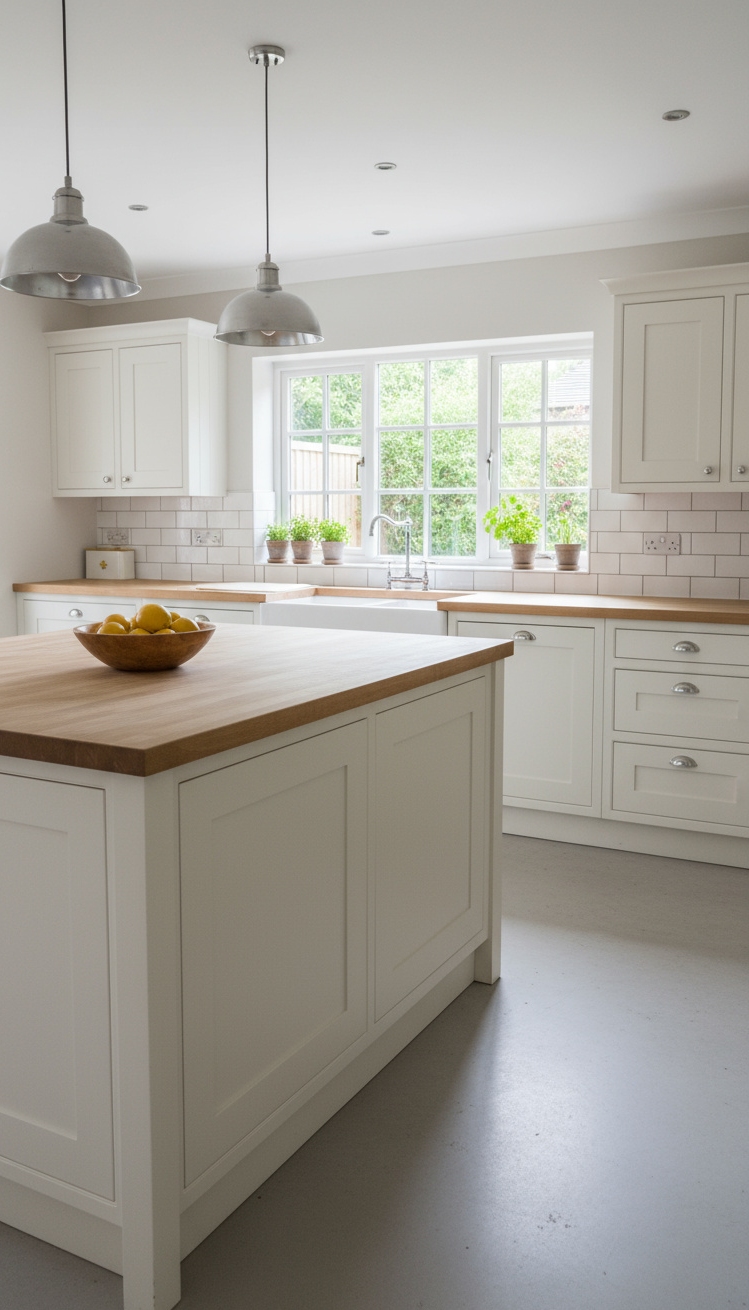 White Kitchen Ideas - White Kitchens: Fresh, Bright, and Inviting - Imagine stepping into this bright, all-white kitchen, where...