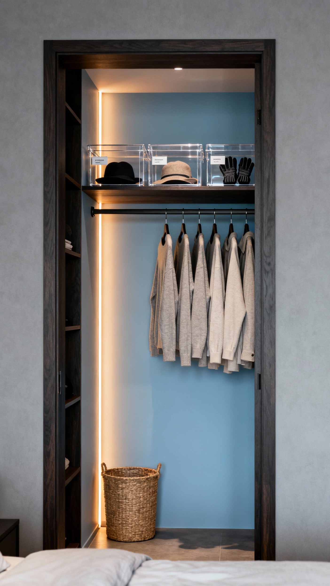Small Closet Organization Bedroom - Small Closet: Kid's Playroom Nook - Sunlight seems to pour from this under-stair closet,...